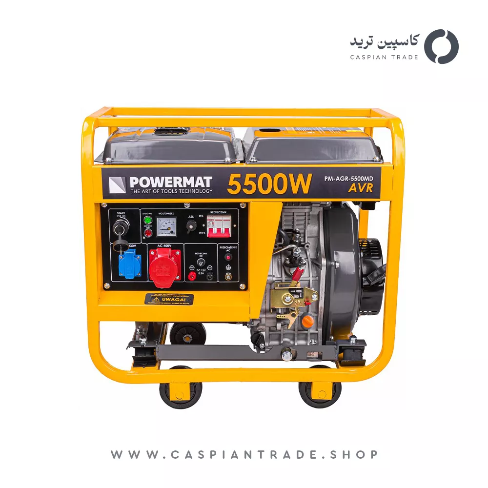 موتور برق بنزینی پاور مت مدل 5500MD