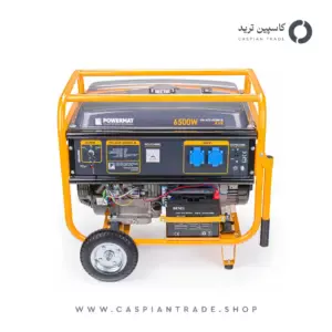 موتور برق بنزینی پاور مت مدل 6500M-EL