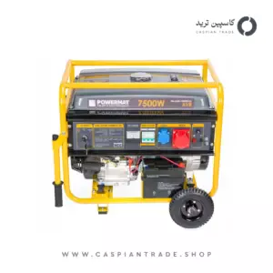 موتور برق بنزینی پاور مت مدل 7500KE-EL