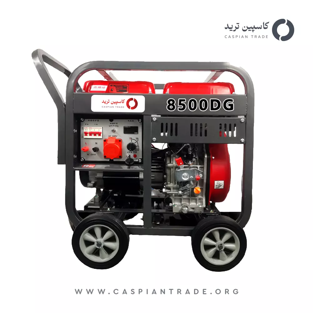 موتور برق بنزینی کاسپین ترید مدل 8500DG