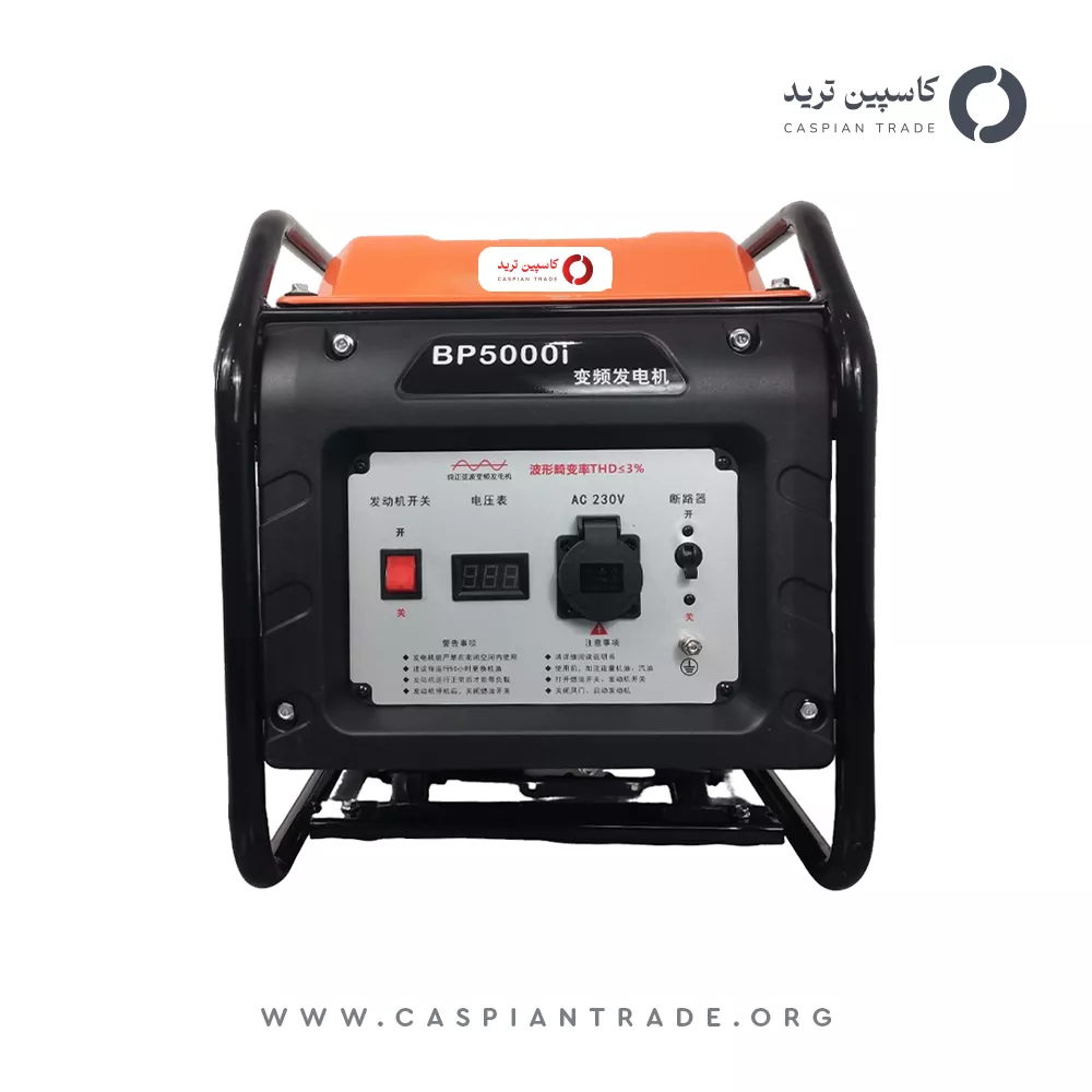 موتور برق بنزینی کاسپین ترید مدل BP5000i