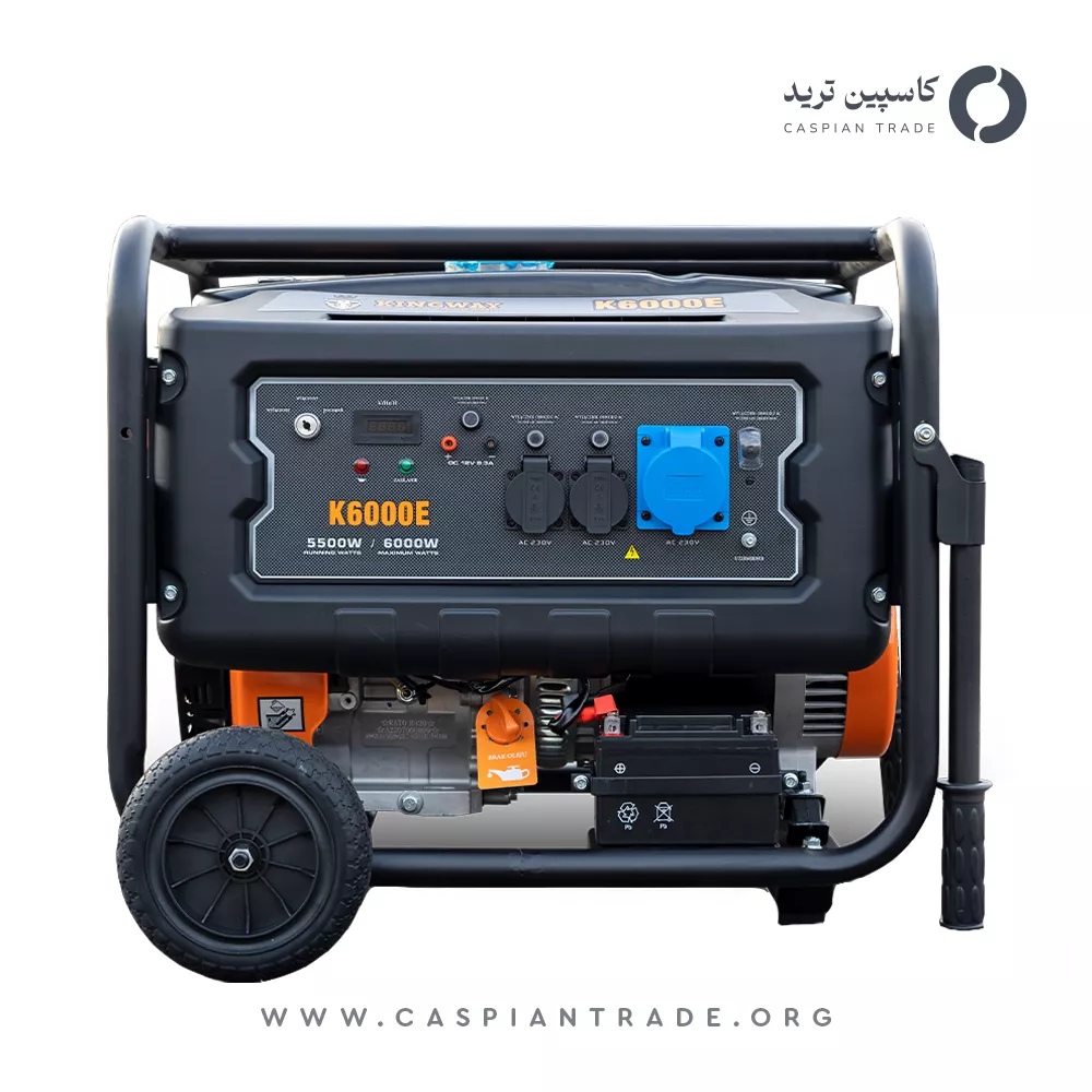 موتور برق بنزینی کینگ وی مدل K6000E